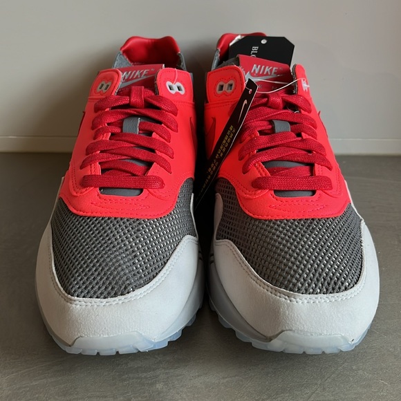 Nike Air Max 1 CLOT Kiss of Death Solar Red Sneakers - Picture 3 of 12